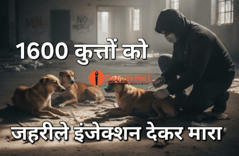 1600 कुत्तों को जहरीला इंजेक्शन देकर मारा, मामला सुनकर हर कोई हैरान