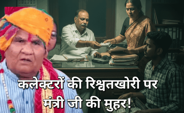 कलेक्टरों की रिश्वतखोरी पर मंत्री जी की मुहर! अफसरशाही में भ्रष्टाचारी पर मंत्री जी का बयान चौंकाने वाला