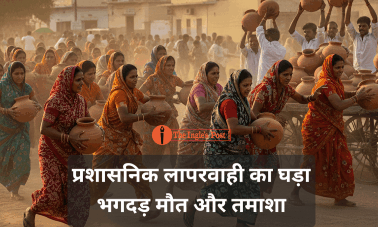 प्रशासनिक लापरवाही का घड़ा (कलश) भरा तो भगदड़ में मौत की सच्चाई की आवाज दबाने का हुआ तमाशा